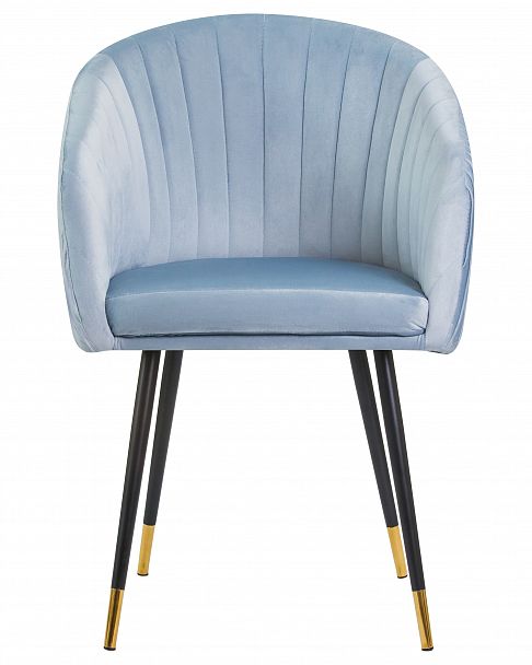Стул обеденный DOBRIN MARY (серо-голубой велюр (1922-6)) - Вид 6