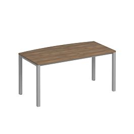 Стол руководителя на металлокаркасе КФ Комфорт КФ К.С1 1141 ШТ дуб шамони темный / серый - Фото предпросмотра
