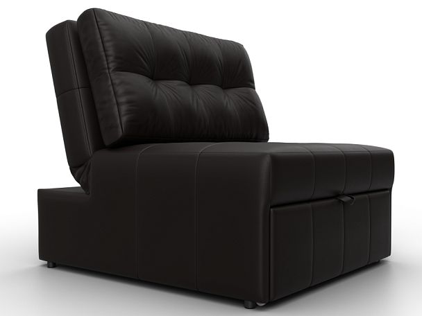 Кресло-кровать Лига-107 (80) Экокожа коричневый - Вид 3