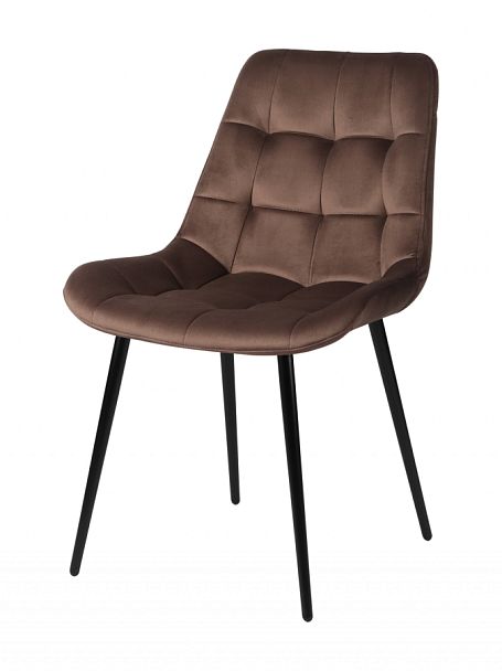 Комплект стульев Эйден, Confetti coffee/черный, 4 шт. - Вид 1