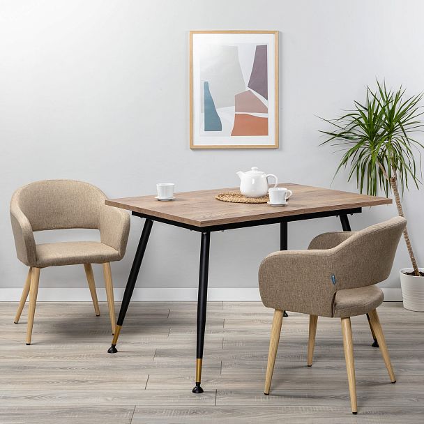 Кресло Oscar Сканди Браун - Вид 5