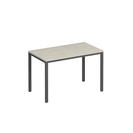 Стол письменный на металлокаркасе МП2 Комфорт МП2 К.А2 161 ДШ дуб шамони светлый / антрацит - Фото предпросмотра