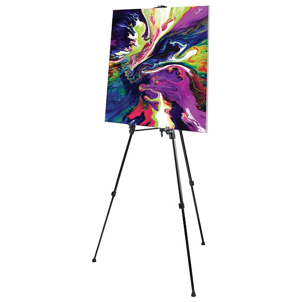 Мольберт-тренога металлический переносной, телескопический, 93х184х83 см, чехол, BRAUBERG ART, 192265 - Вид 5