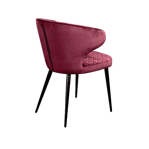 Стул Richard, бархат винно-красный 16 - Вид 5