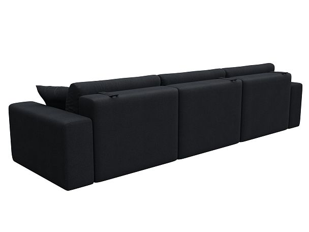 Диван прямой Лига-036 НПБ Классик Лонг Искусственная замша серый - Вид 6