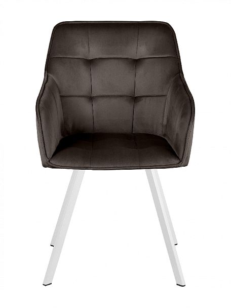 Комплект кресел поворотных Мони, Confetti stone/белый, 3 шт. - Вид 3