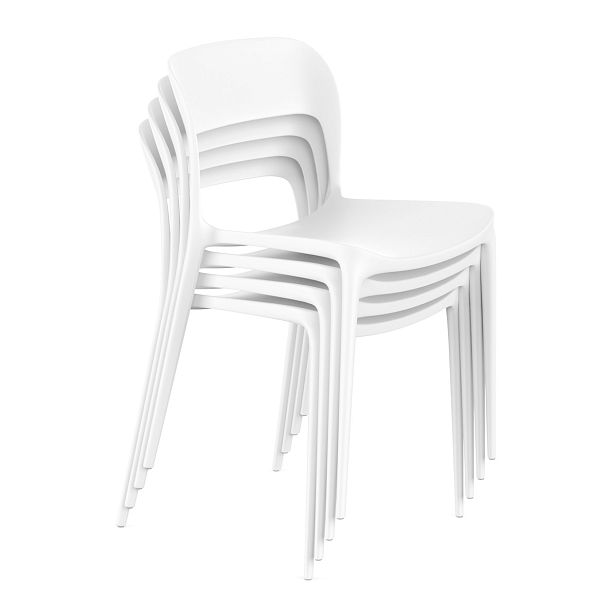 Стул Eclipse, белый - Вид 5