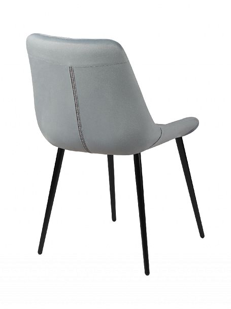 Стул Эйден, Confetti dusty blue/черный - Вид 4