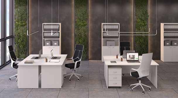 Стол "Эрго" с приставными сторонами 60 см правый СТ3-14R - Вид 5