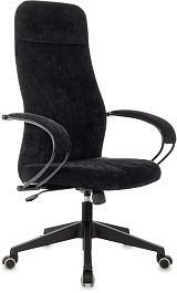 Кресло руководителя Бюрократ CH-610 Fabric черный Light-20 крестов. пластик - Фото предпросмотра