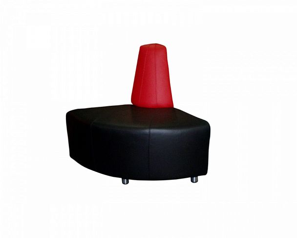 Кресло-угол открытый "Денвер" кожа+иск.кожа - Вид 1