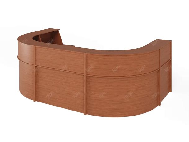 ЛАЙТ / LIGHT RLG071 Симметричный ресепшн 320x180x115 Орех Итальянский - Вид 1