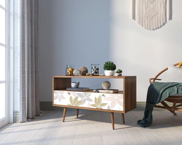 Консоль Berber с двумя ящиками принт 27 арт BB22/Print_27 - Вид 3