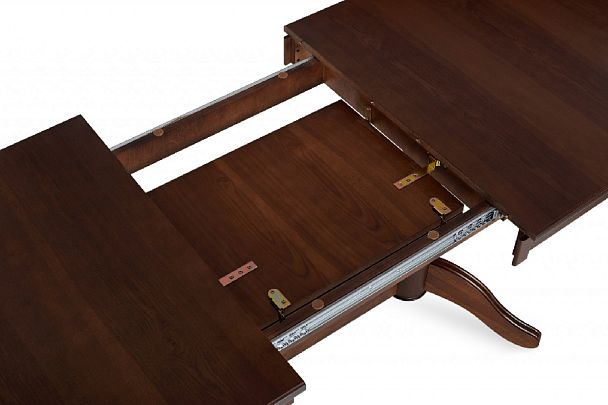 Стол деревянный раздвижной Брэйт 150(200)х80х76 Античный орех - Вид 6