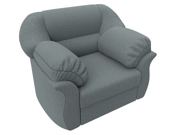 Кресло Карнелла Рогожка серый - Вид 5