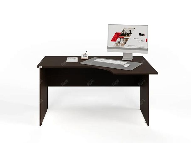 UNITY PС3-14 R ВЕНГЕ Офисный стол угловой Правый 1400х900х750 - Вид 3