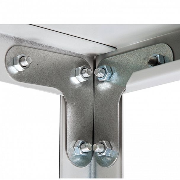 Стеллаж металлический "УНИВЕРСАЛ", 2000х1000х400 мм, УСИЛЕННЫЕ СТОЙКИ, 6 полок, регулируемые опоры, 290349 - Вид 7