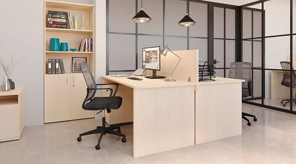 Полка настольная левая "Эрго" ПН1-16/1L - Вид 2