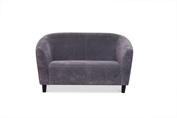 Двухместный диван Collaro 138x90x74 чёрный - Вид 20