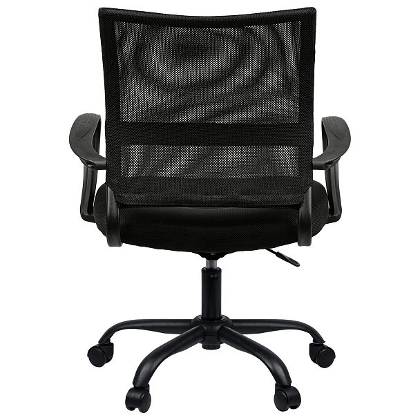 Кресло BRABIX "Cargo MG-391", до 130 кг, пятилучие металлическое, ткань/сетка, черное, 532786 - Вид 7