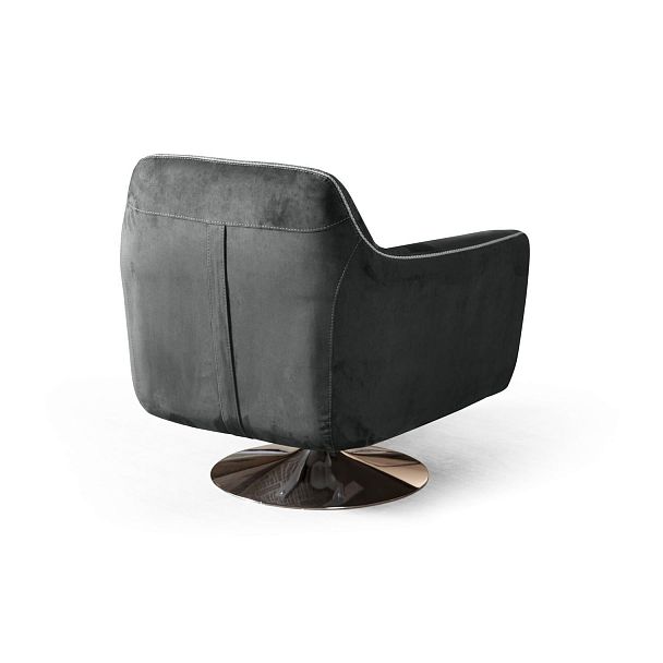 Кресло Marco, искусственная замша Breeze gray - Вид 6