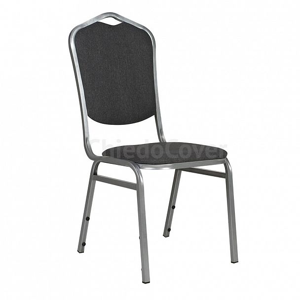 Стул Хит 20мм Лайт - серебро, рогожка серая - Вид 2