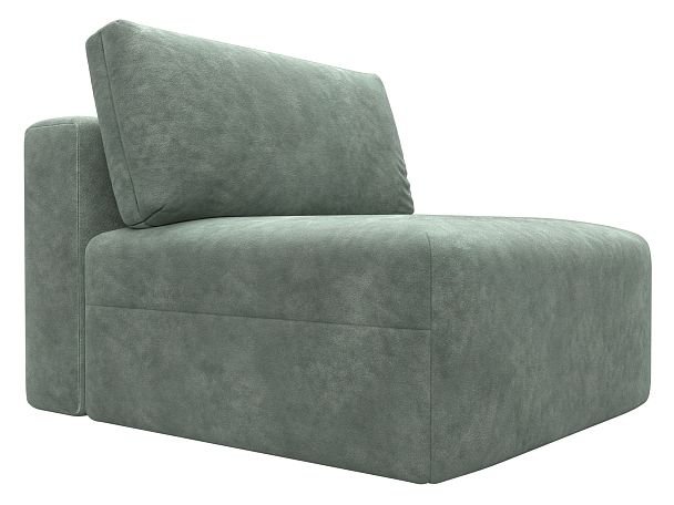 Модуль диван Лига-060 НПБ Велюр зеленый - Вид 4