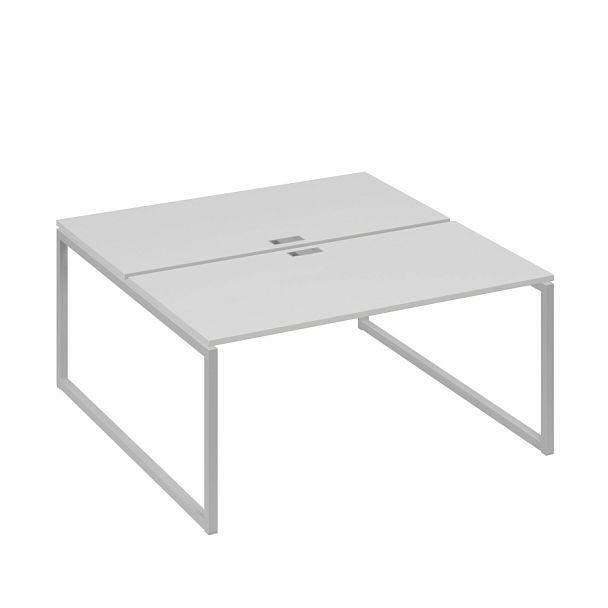 Станция (2х160) рабочая на каркасе QUATTRO A4 А4 Б4 178 БП серый / металлокаркас серый - Вид 1