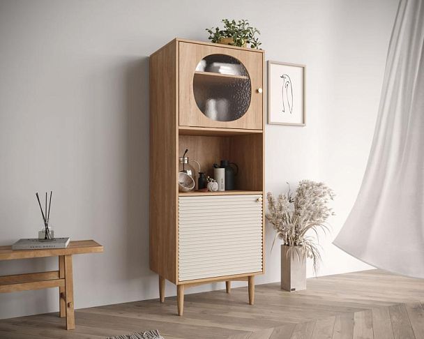 Буфет узкий Bubble арт BBL07 - Вид 4