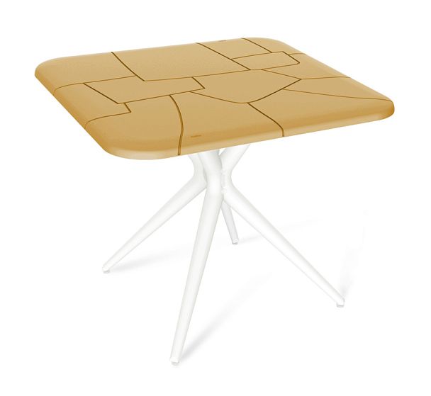 Стол Sheffilton SHT-TU30/TT30 83/83 белый/бук - Вид 1