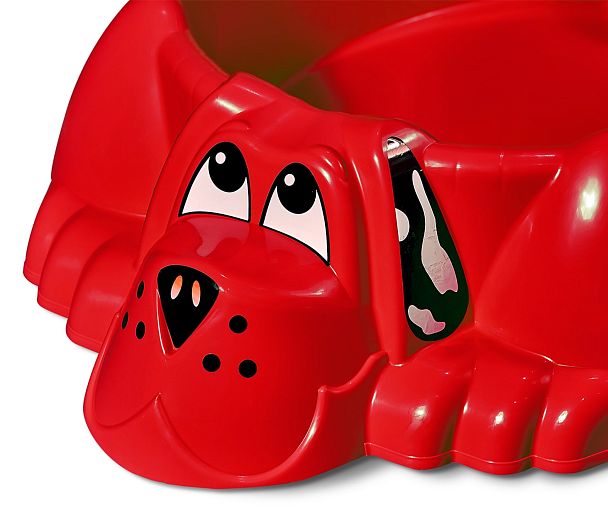 Песочница Sheffilton KIDS Собачка 373 красный - Вид 6