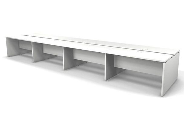 EUROPE/ЕВРОПА RE016-552х123 Двухсторонняя станция 5520x1230x750 Белый - Вид 1