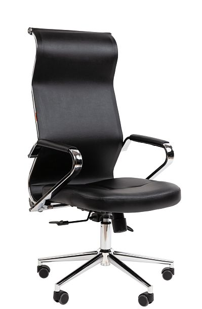 Офисное кресло Chairman 702 Россия экопремиум чёрный - Вид 1