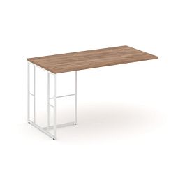 Rift Direct Брифинг-приставка RF.BR-002 Дуб Табак/Металл Белый 980*700*750 - Фото предпросмотра