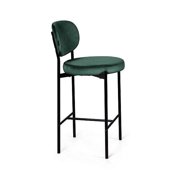 Стул полубарный Mason, бархат зеленый 19 - Вид 8