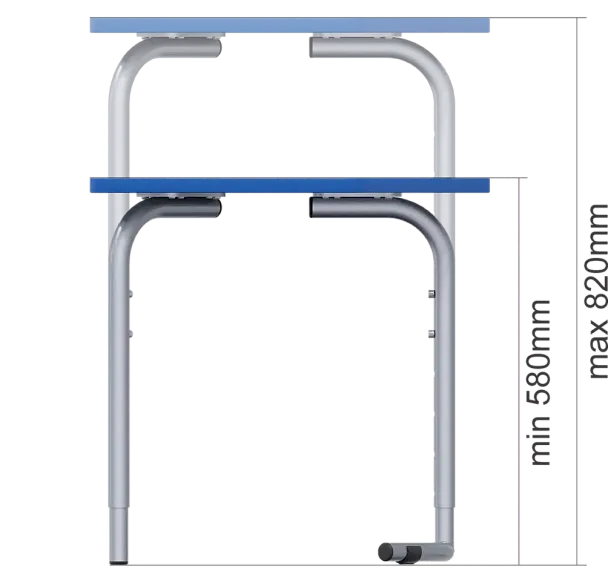 Стол мобильный, пятиугольный, гр.3-7 - Вид 31
