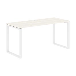 Стол прямой EQST 1567 Ясень Траун/Белый 1560х670х750 EDIS - Фото предпросмотра