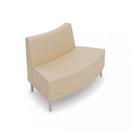 (ave-d2v) Диван Аверс двойной выгнутый - Фото предпросмотра