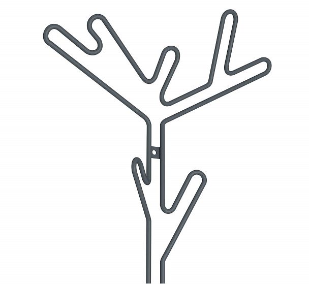 Вешалка Sheffilton SHT-WH37 антрацит - Вид 4