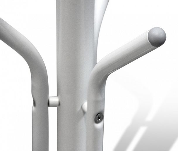 Вешалка Sheffilton  SHT-CR2078 белый/серый - Вид 4