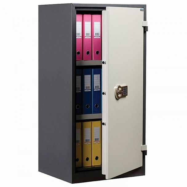 Шкаф металлический огнестойкий VALBERG "BM-1260EL", 1220х600х520 мм, 72 кг, электронный замок, сварной, S10899102440 - Вид 1