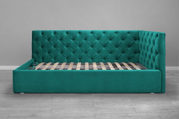 Кровать «Оливия» зеленая - Вид 2