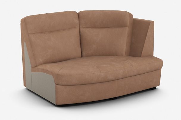 "Эльба" угол терминальный круглый правый - Вид 1