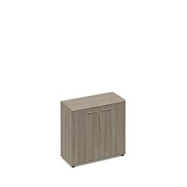 Шкаф низкий закрытый (топ МДФ) Time metal МР 9351 МП/ВЛ/ВЛ вяз либерти - Фото предпросмотра