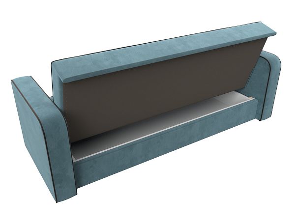 Диван-книжка Тур Велюр бирюзовый - Вид 8