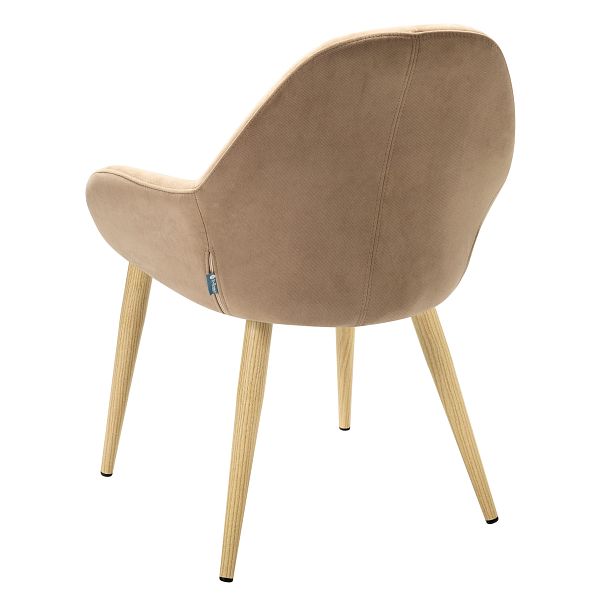 Кресло Kent Diag beige/нат.дуб - Вид 4