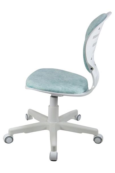 Кресло 1139 FW PL White велюр Bliss 10 голубой - Вид 7