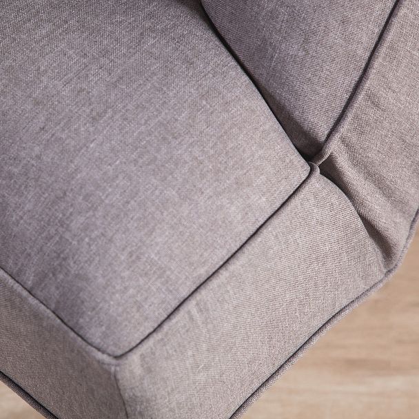 Диван-кровать трехместный Best, рогожка серый - Вид 15