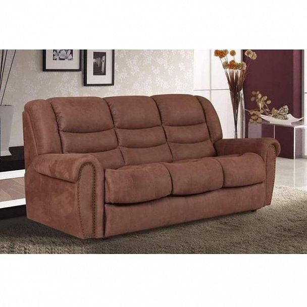 Диван "Нью-Йорк 3" кожа+кожзам - Вид 3