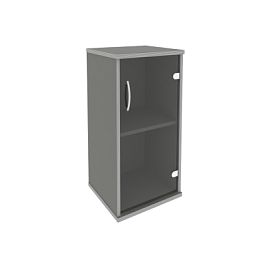 Riva Шкаф низкий узкий правый А.СУ-3.2 (R) Металлик 404*365*828 - Фото предпросмотра